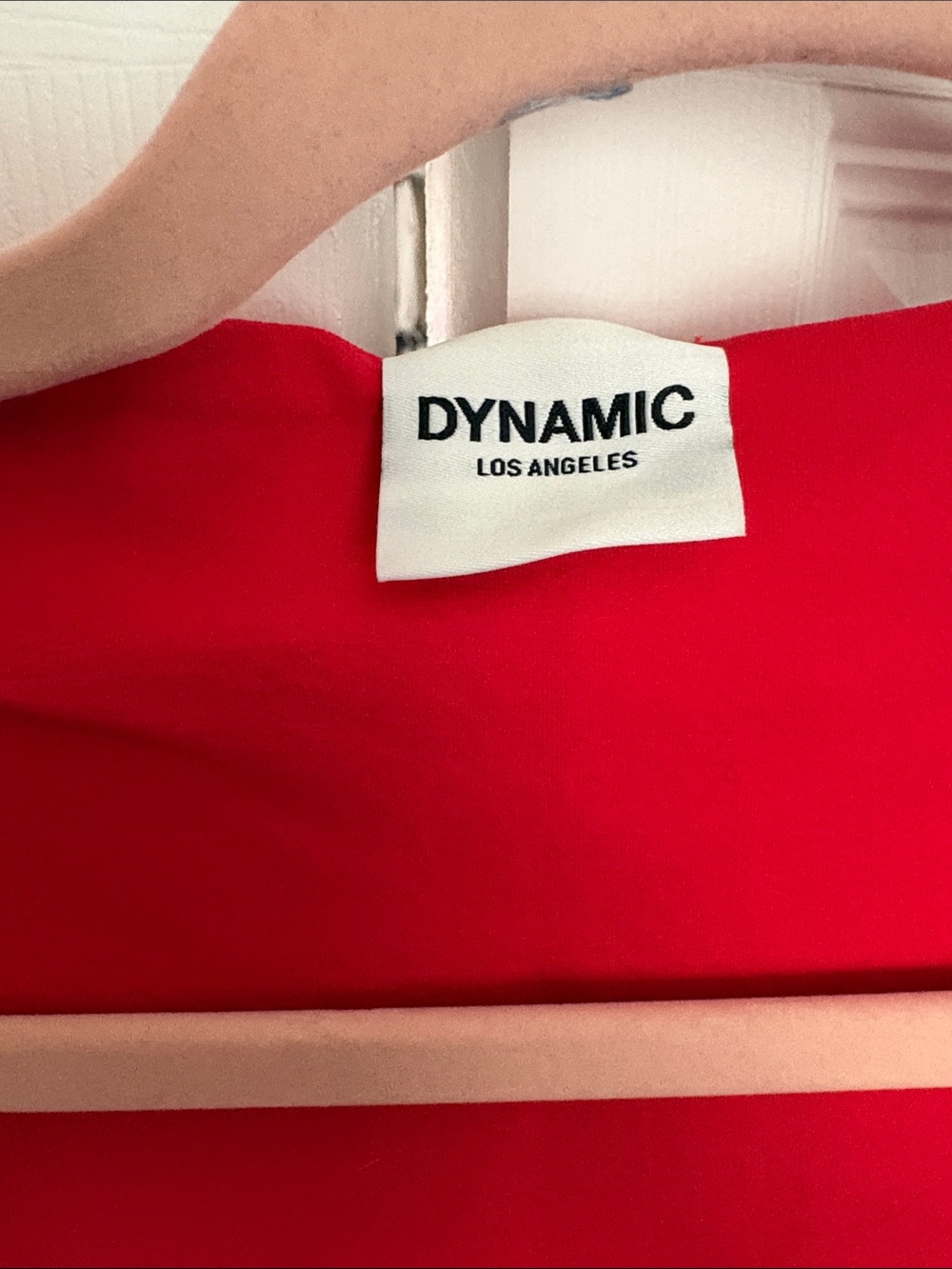 Dynamic Red Square-Neck Bodysuit - Picture 2 of 3